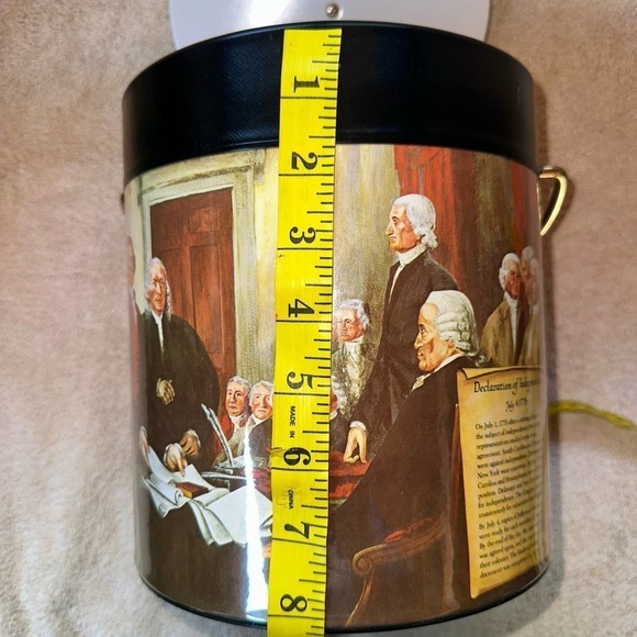 Vintage Thermo-Serv West Bend Ice Bucket Declaration of Independence - Picture 10 of 13